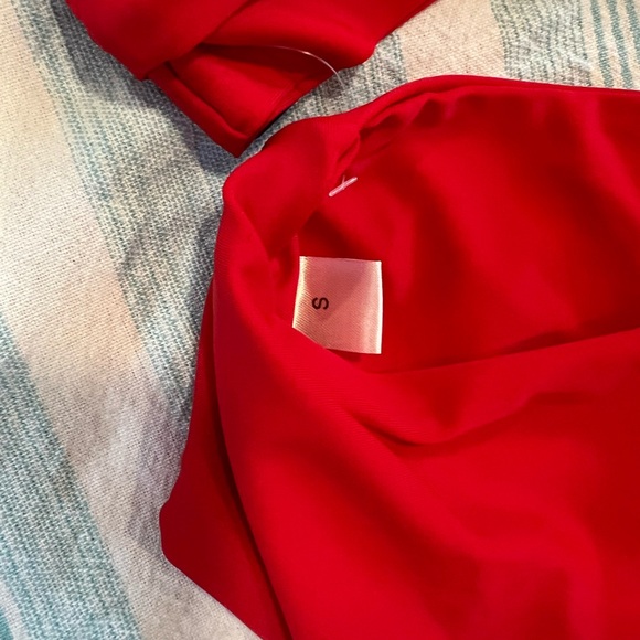 Bright red Bikini! Gently used. Size S - Picture 3 of 3